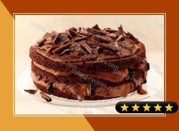 Triple Layer Chocolate Cake recipe