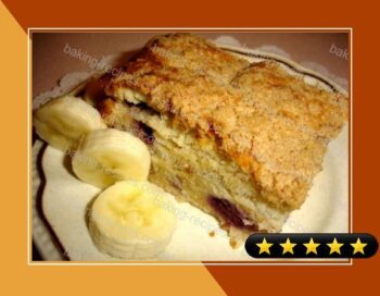 Banana Sour Cream Crumb Cake recipe