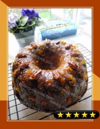 Orange-Pecan-Spice Pound Cake recipe