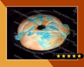 Holland Bols Blue White Chocolate Pudding Bundt Cake recipe