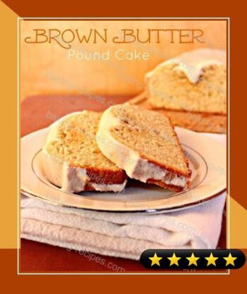 Brown Butter Pound Cake recipe