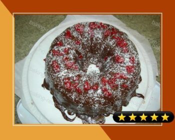 Chocolate Cherry Truffle Cake recipe