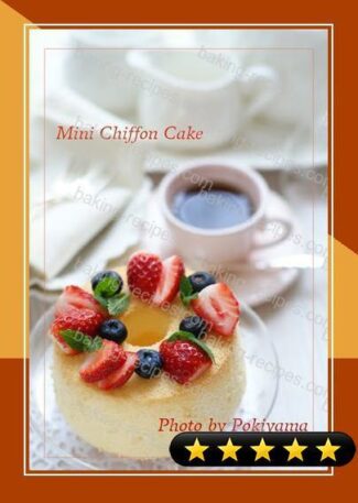 Mini Chiffon Cake With Just 1 Egg recipe