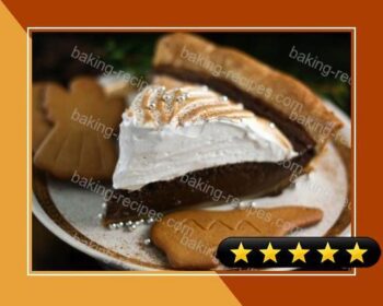 Gingerbread Pie with Toasted Marshmallow Meringue recipe
