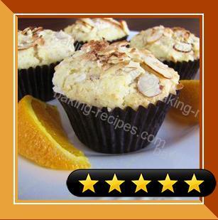 Golden Coconut Almond Muffins recipe