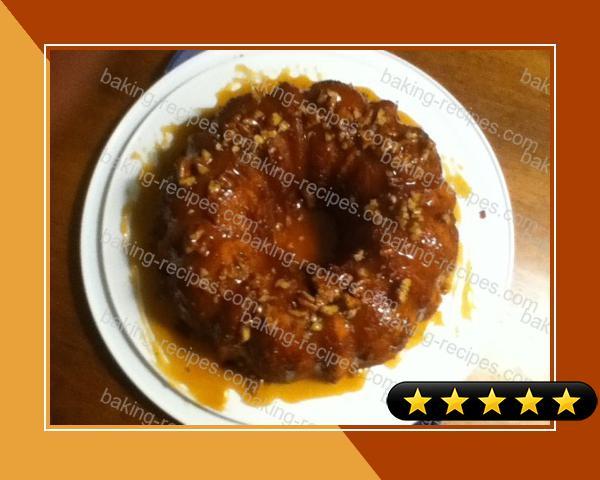 Caramel Pecan Pound Cake recipe