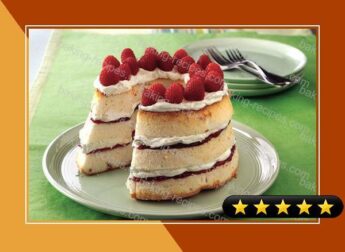 Angel Food-Berry Jam Cake recipe