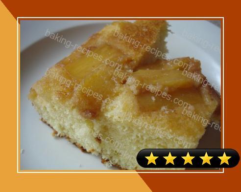Simple Gingered Pineapple Cake recipe