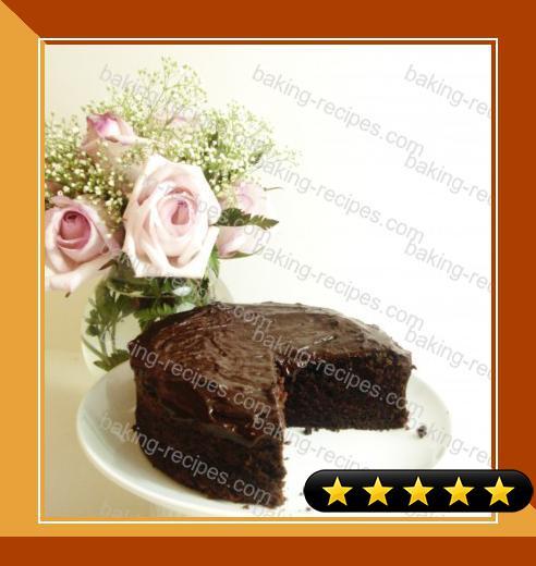 Chocolate Sour Cream Cake for Two recipe