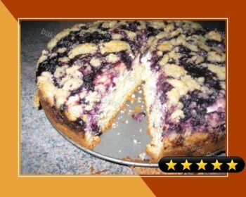 Blueberry Cream Cheese Cake recipe