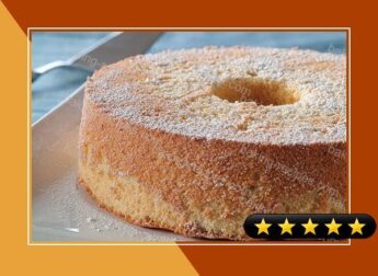 Almond-Orange Sponge Cake recipe