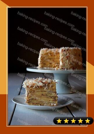 Coconut Crepe Cake recipe