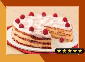 White Chocolate-Raspberry Trifle Cake recipe