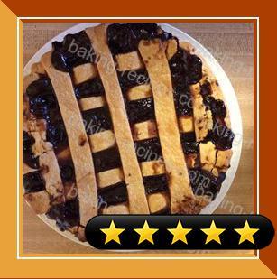 Concord Grape Pie III recipe