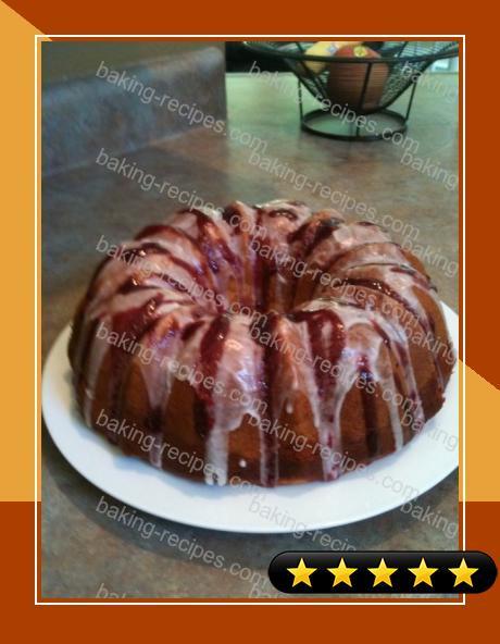 Raspberry Swirl Cake recipe