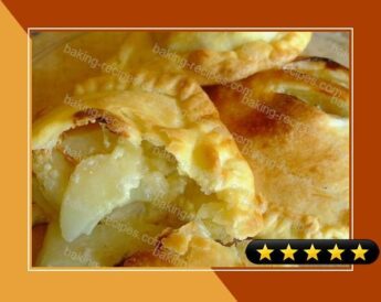 English Stilton and Twice Baked Potato Picnic Pies - Pasties recipe
