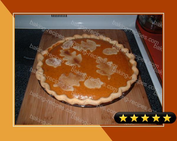 Apple Butter Pumpkin Pie recipe