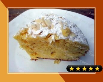 Almond Cake Top Icing Sugar recipe