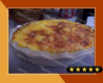 Impossible Macaroni and Cheese Pie recipe