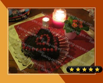 Weight Watchers Chocolate-Raspberry Heart Cake recipe