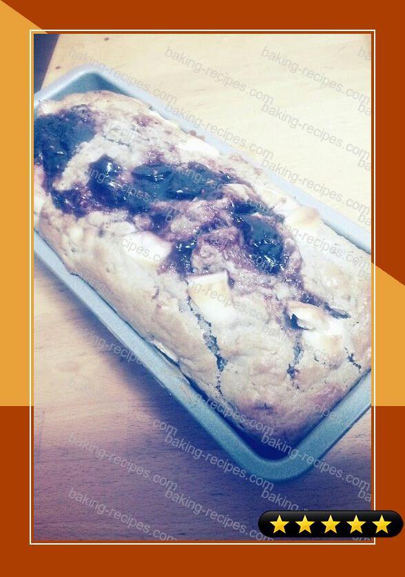 Cream Cheese Raspberry Cake Made with Pancake Mix! recipe