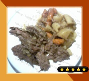 Fallin' to Pieces Pot Roast With Carrots and Potatoes recipe