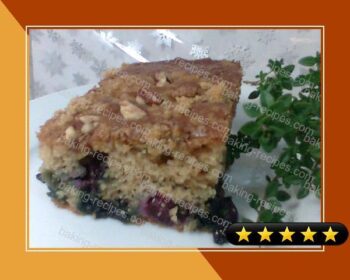 Blueberry Thyme Coffee Cake recipe