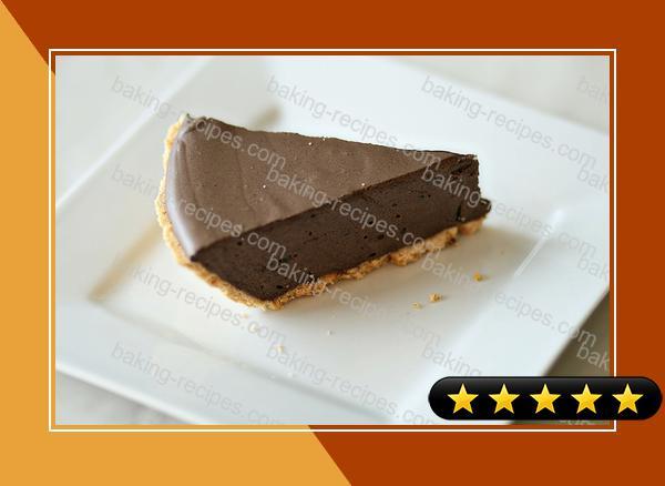 Dark Chocolate Mousse Pie recipe
