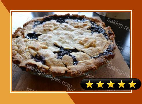 Rustic Blackberry Pie recipe