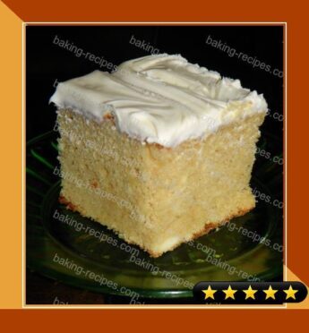 Sour Cream Yellow Cake recipe