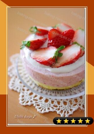 Easy! Strawberry Mousse Cake recipe