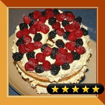 Berry Cream Cake recipe