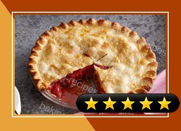Fresh Strawberry-Rhubarb Pie recipe