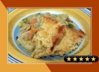 Deep Dish Cajun Chicken Pot Pie recipe