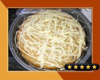 White Chocolate and Orange Poppy Seed Cake recipe