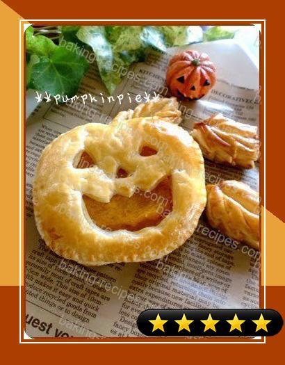 Kabocha Pies for Halloween recipe