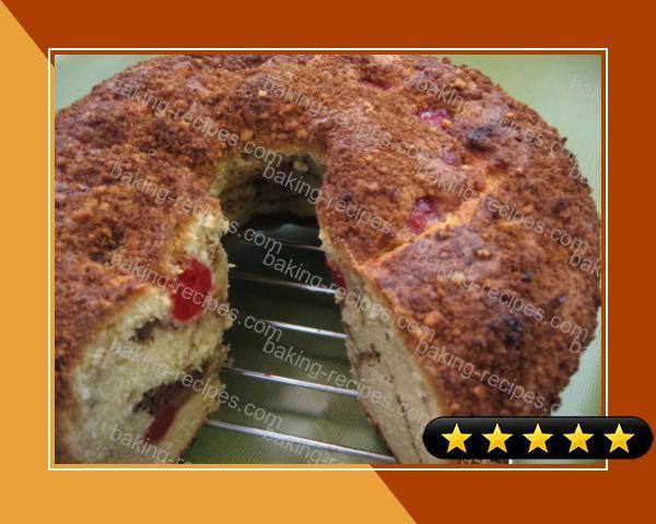 Cherry Streusel Bundt Cake recipe