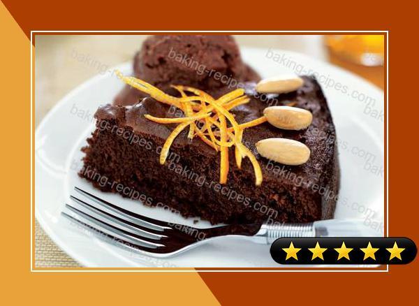 Flourless Chocolate-Orange Almond Cake recipe