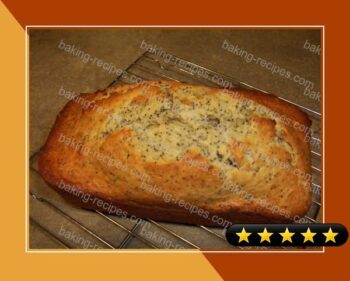 Easy Vanilla Poppy Seed Bread (Diabetic Changes Given) recipe