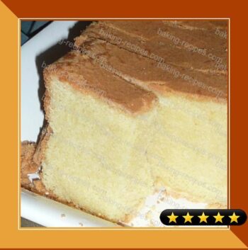 Perfect Sour Cream Pound Cake recipe