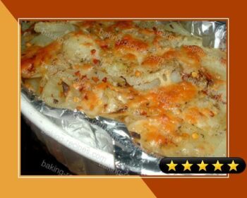 Baked Potatoes and Onion Pie recipe