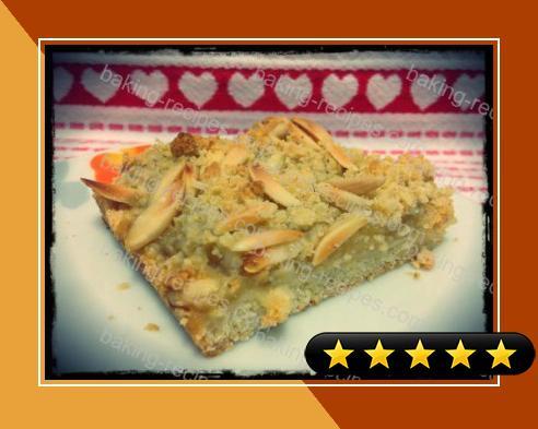 Applesauce Almond Streusel Cake recipe