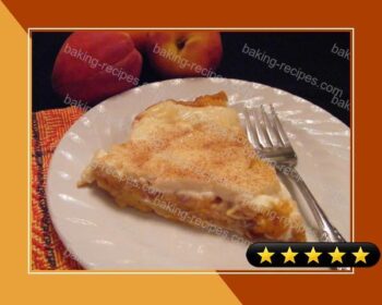 Peaches and Cream Pie recipe