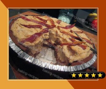 Frozen Peanut Butter Pie With Candied Bacon recipe