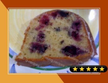 Wonderful Blueberry Pound Cake! recipe