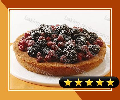 Almond Cake with Berries recipe