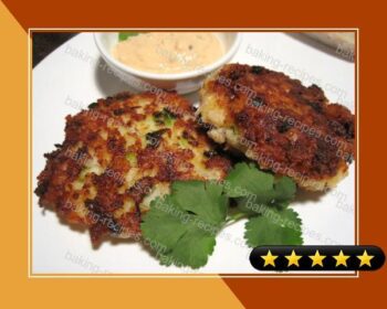 Spicy Cod Cakes With Chipotle Sauce recipe