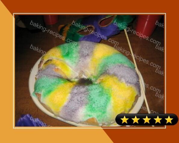 King Cake Traditional New Orleans Recipe recipe