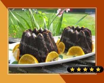 Zucchini Chocolate Orange Cake recipe