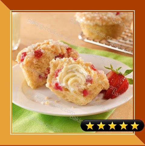 Strawberry Rhubarb Muffins recipe